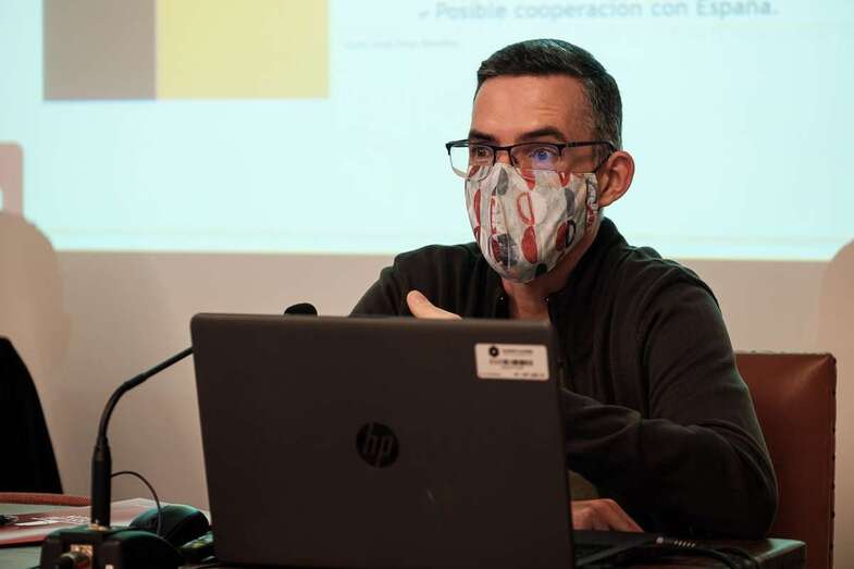 El profesor de Historia Juan José Díaz/TA.